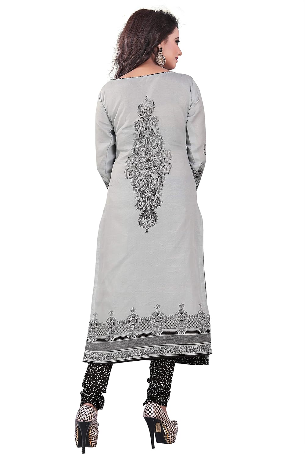 crazy women's clothing daily wear cotton dress material with cotton dupatta unstitched