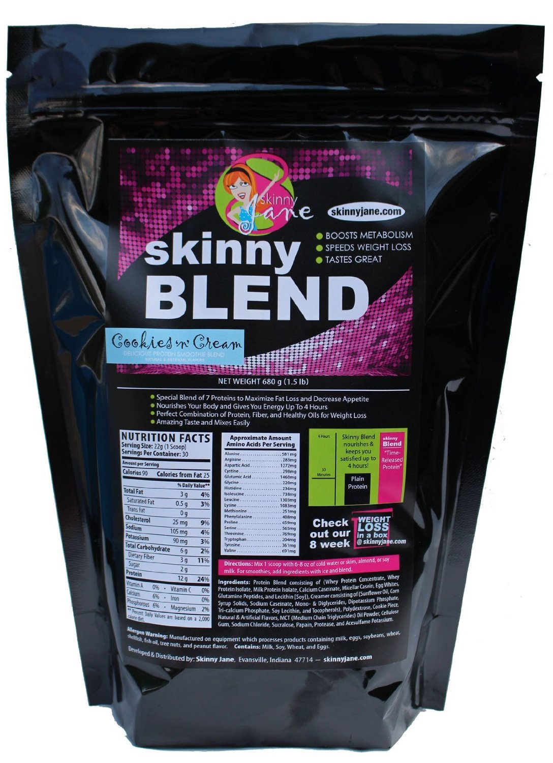 Skinny Blend Best Tasting Protein Shake for Women