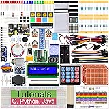 Freenove Ultimate Starter Kit for Raspberry Pi 4 B 3 B+, 434 Pages Detailed Tutorials, Python C Java, 223 Items, 57 Projects, Learn Electronics and Programming, Solderless Breadboard