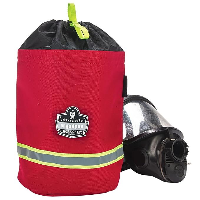 Arsenal 5080L Fireman's SCBA Respirator Firefighter Mask Bag for air