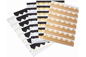 Semikolon - 252 Count Self-Adhesive Acid Free Photo Corners for Albums and Scrapbooks, Black