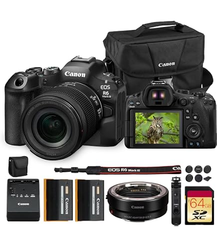 Amazon.com : Canon EOS R6 Mirrorless Digital Camera with 24-105mm