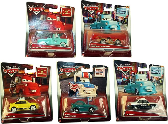 Mattel 05518A Disney Pixar Cars DieCast Character Vehicles Amazon.co