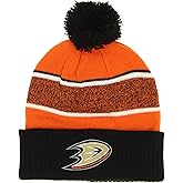Outerstuff NHL Teams Youth Boys 8-20 Winter Cuff Knit Hat with Pom, One Size