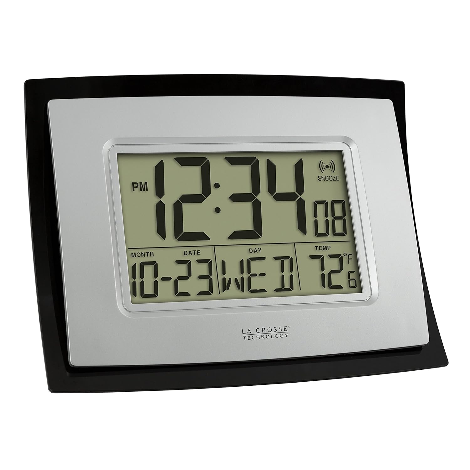 La Crosse Technology WT8002U Digital Wall Clock eBay