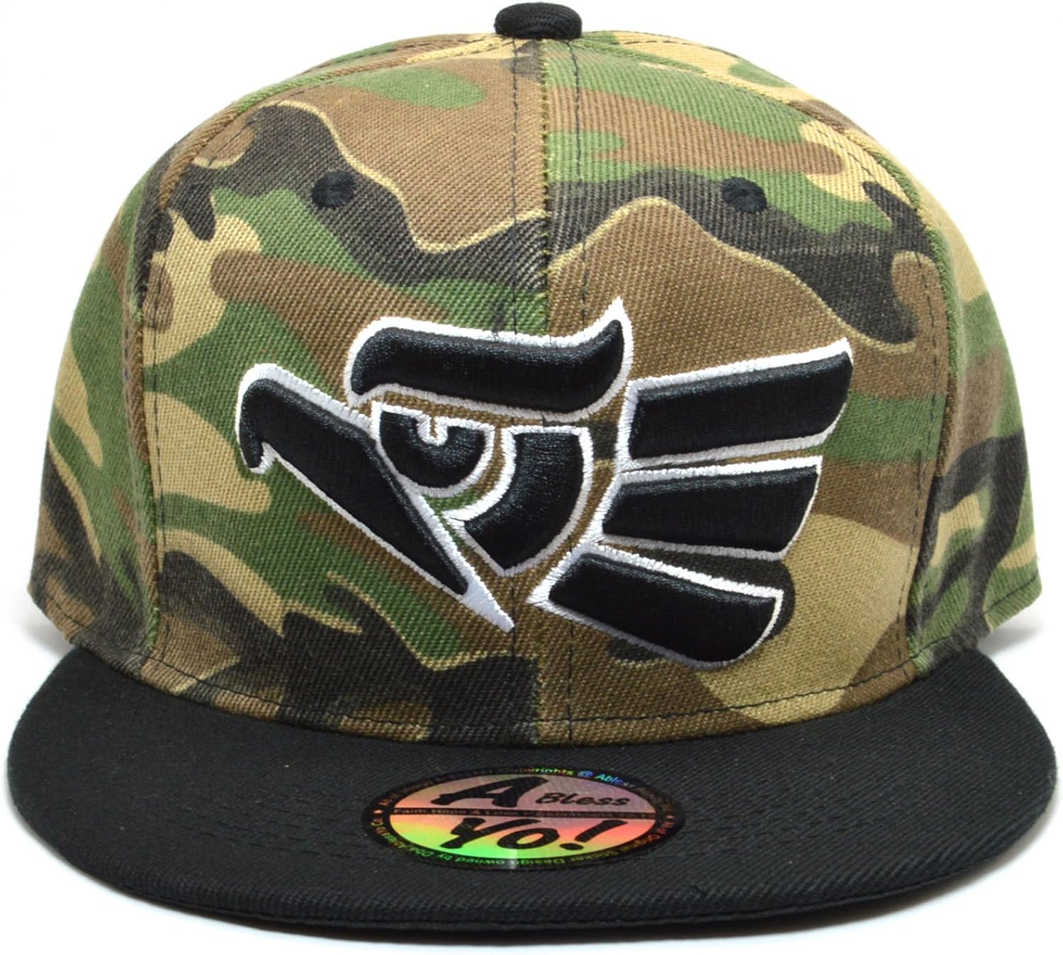 stretch fit flat bill hats