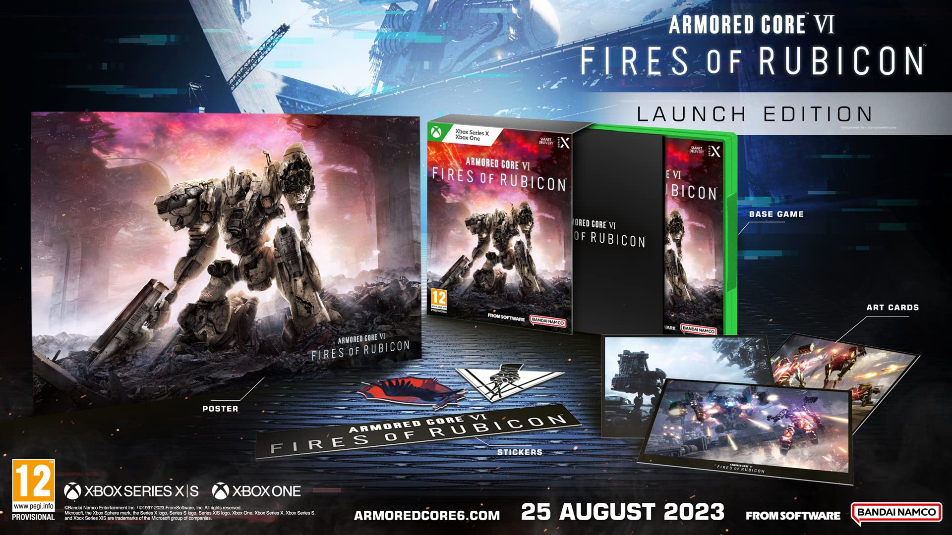 BANDAI NAMCO Entertainment Armored Core VI Fires of Rubicon (Day 1 Edition)