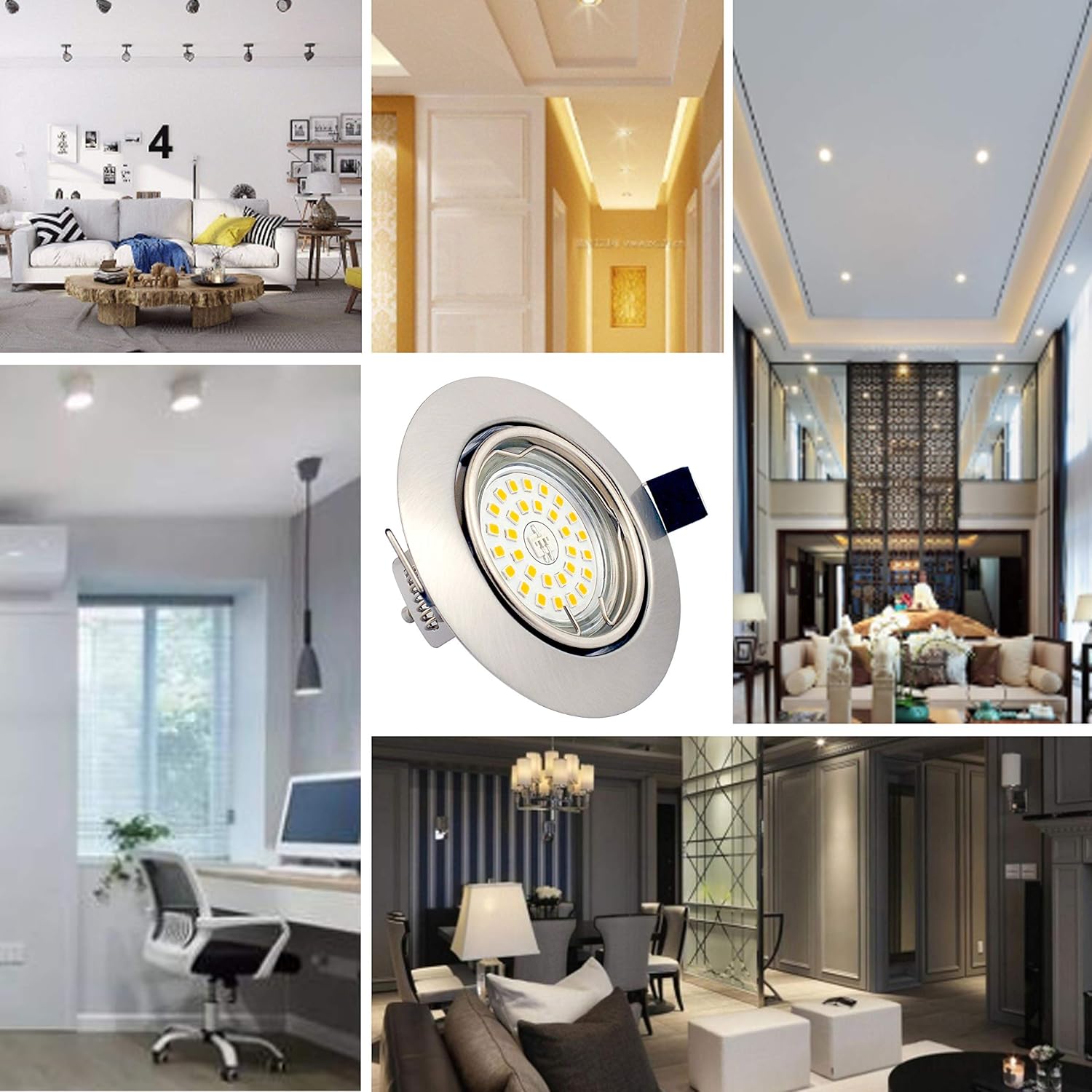 Focos Empotrables Led Techo : Foco led empotrable extraplano redondo