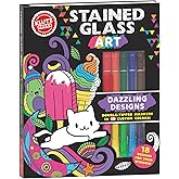 Stained Glass Art: Dazzling Designs (Klutz Activity Book)