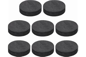 MECCANIXITY 8 Pcs Single Sided Speaker Isolation Feet Pads, 40mmx10mm Non Slip Foam Shock Absorption Base Pad Amplifier Stand