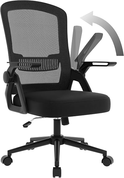 naspaluro Ergonomic Office Desk Chair with Adjustable Height and Armrests