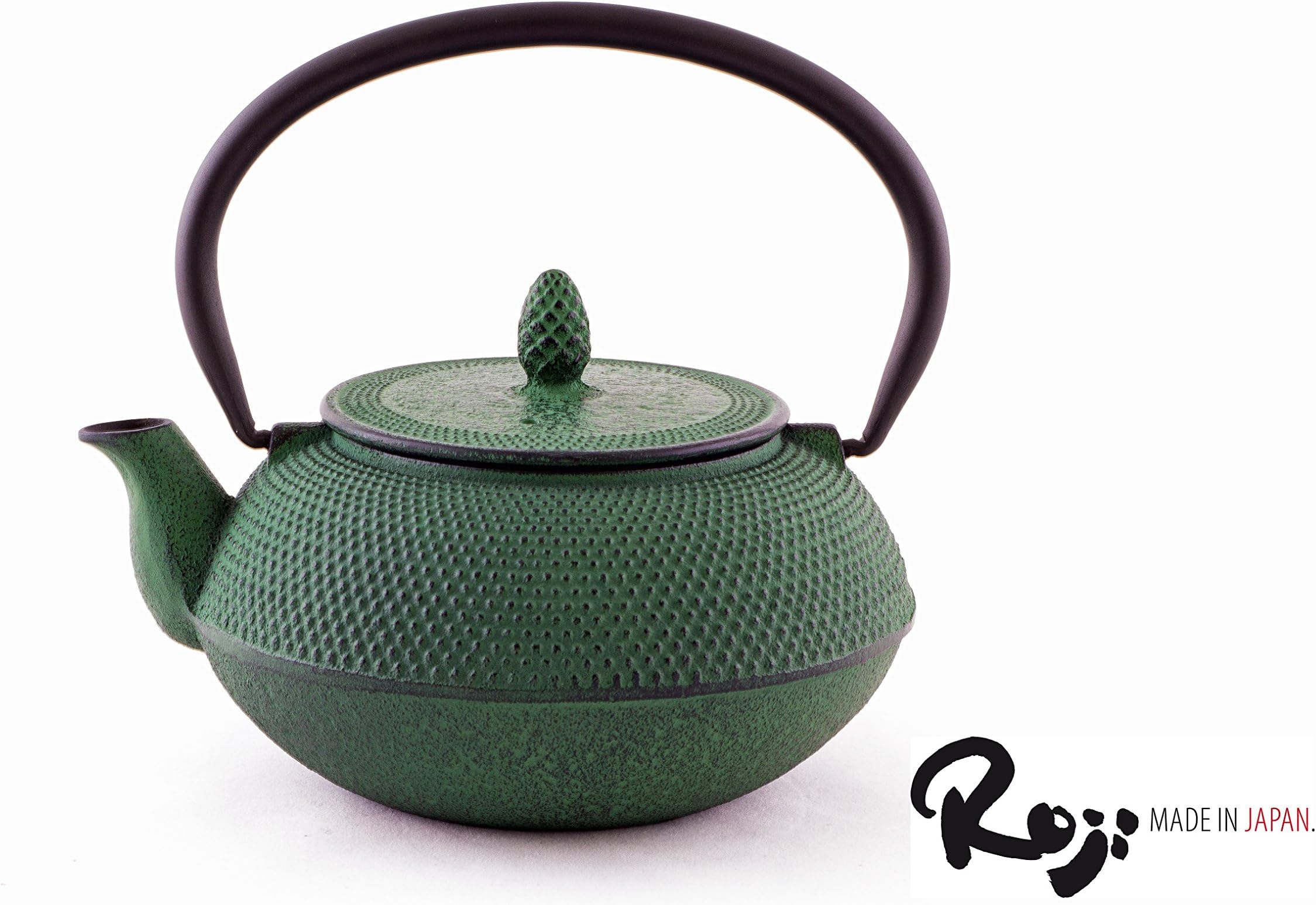 Roji JAPAN Arare Cast Iron Teapot 0.6 L Green