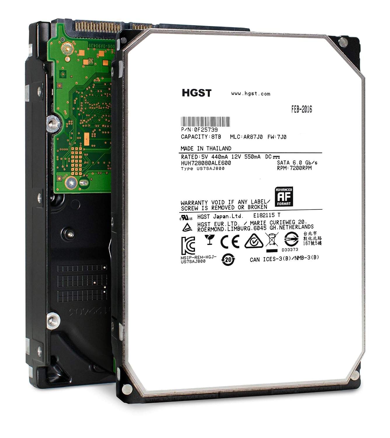 Hard Disk Drive HDD 8TB