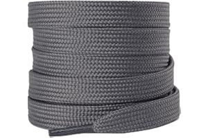 Olukssck 2/5" Flat Shoe Laces for Sneakers 29 Colors Shoelaces in 28" - 72"