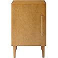 Crosley Furniture Everett Record Player Stand with Storage for Vinyl Records, Acorn