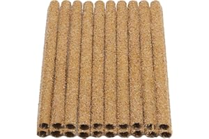 BCHARYA 20 Pack Sand Perch Covers for Birds, 7.5" Bird Cage Accessories, Suitable for Bird Perches with Parakeets, Lovebirds, and Other Small Birds