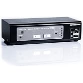 ConnectPRO UD-12+KIT, 2-port USB DVI KVM switch w/ DDM &amp; multi-hotkey