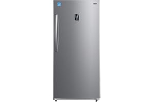 Whynter UDF-139SS/UDF-139SSa 13.8 cu.ft. Energy Star Digital Upright Convertible Deep Freezer/Refrigerator – Stainless Steel
