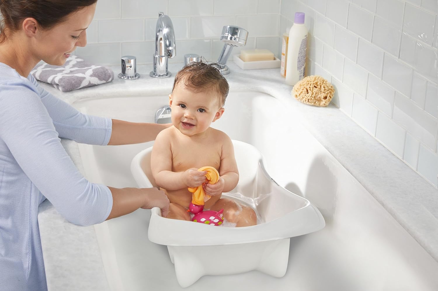 The First Years 4 in 1 Warming Comfort Tub : Baby
