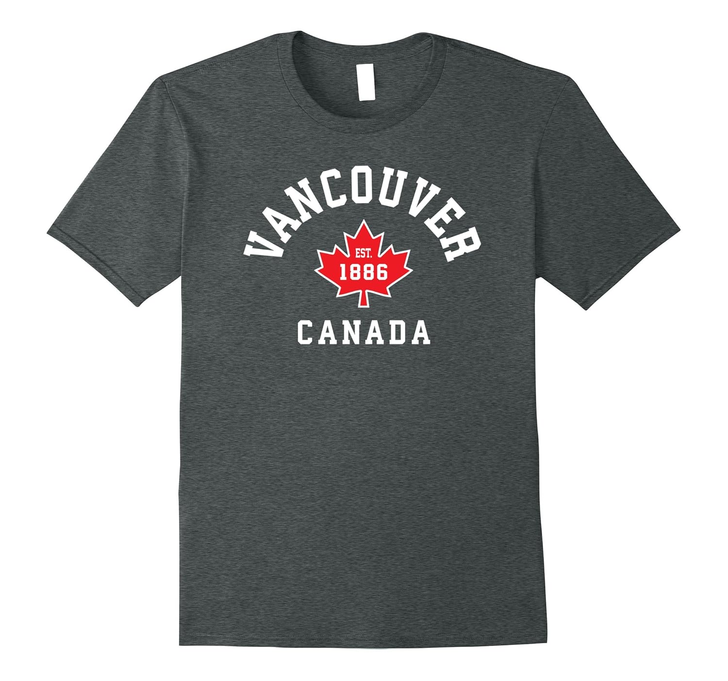 Vancouver Canada TShirt Canadian Flag Maple Leaf Gift Tee TCL Colamaga