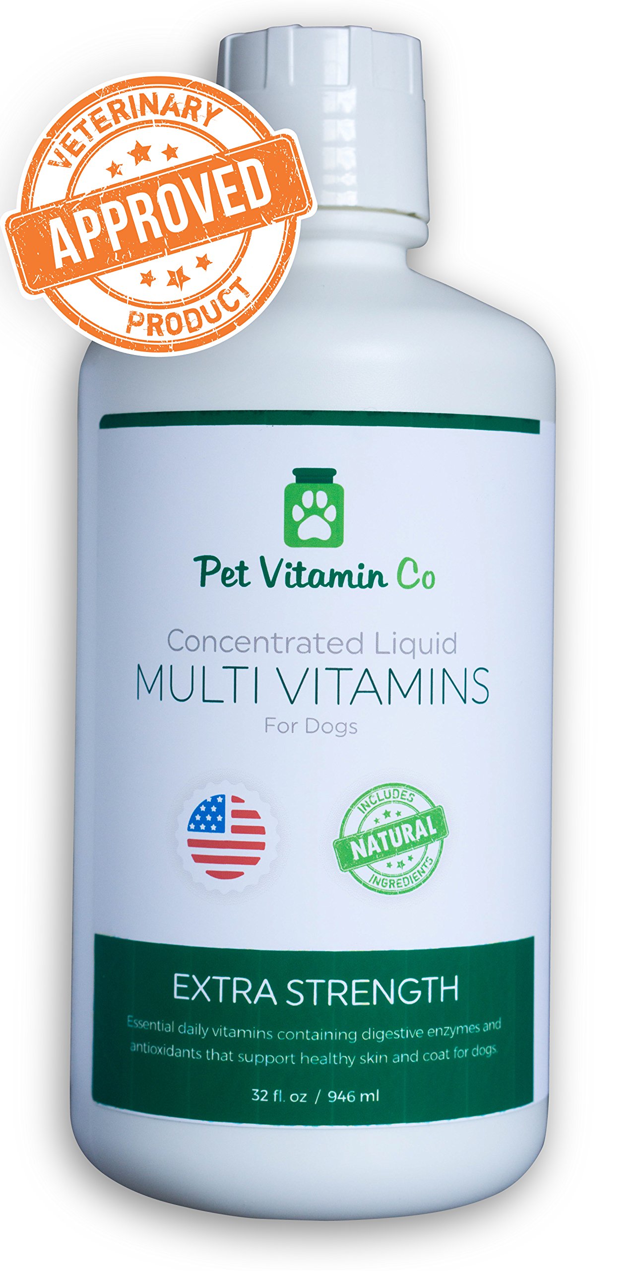 Pet Vitamin Co Natural Liquid MultiVitamin for Dogs Includes Omega 3 eBay