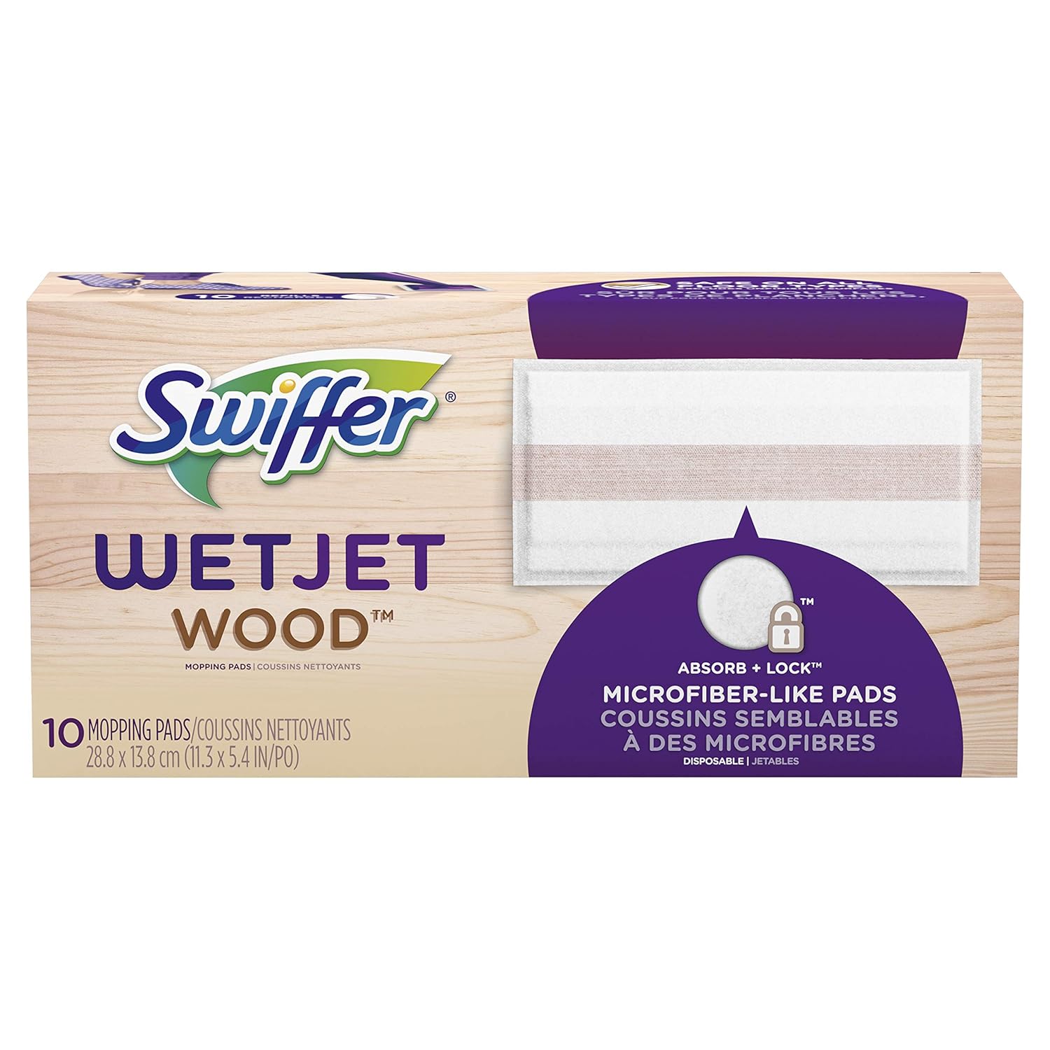 Swiffer Wetjet Wood Mopping Pad Refill 12 Ct