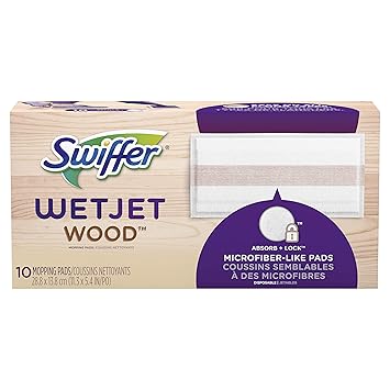 Swiffer Wetjet Wood Mopping Pad Refill 12 Ct