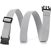 WHIPPY Elastic Kids Belt for Boys Girls - Stretch Invisible Belt with Adjustable Clip Buckle Latch Belts for School Sports