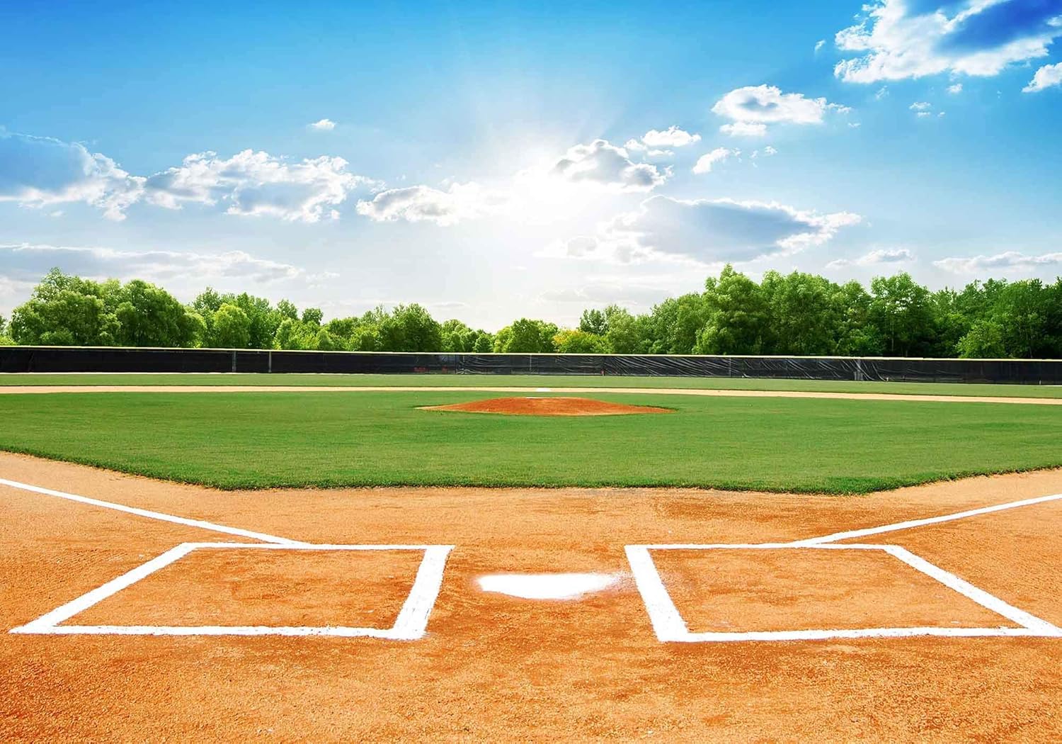 Amazon.com : Baseball Stadium Backdrops for Photography 10x7ft Blue Sky  White Clouds Green Trees Background Ballpark Themed Party Artistic Portrait  Decoration YouTube Backdrop Video Studio Props : Camera & Photo