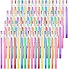 Creative School Supplies 20Pcs Stackable Colored Pencils - No Sharpening Required, Fun Stacking Design For Students & Art Projects Kids School Stationery