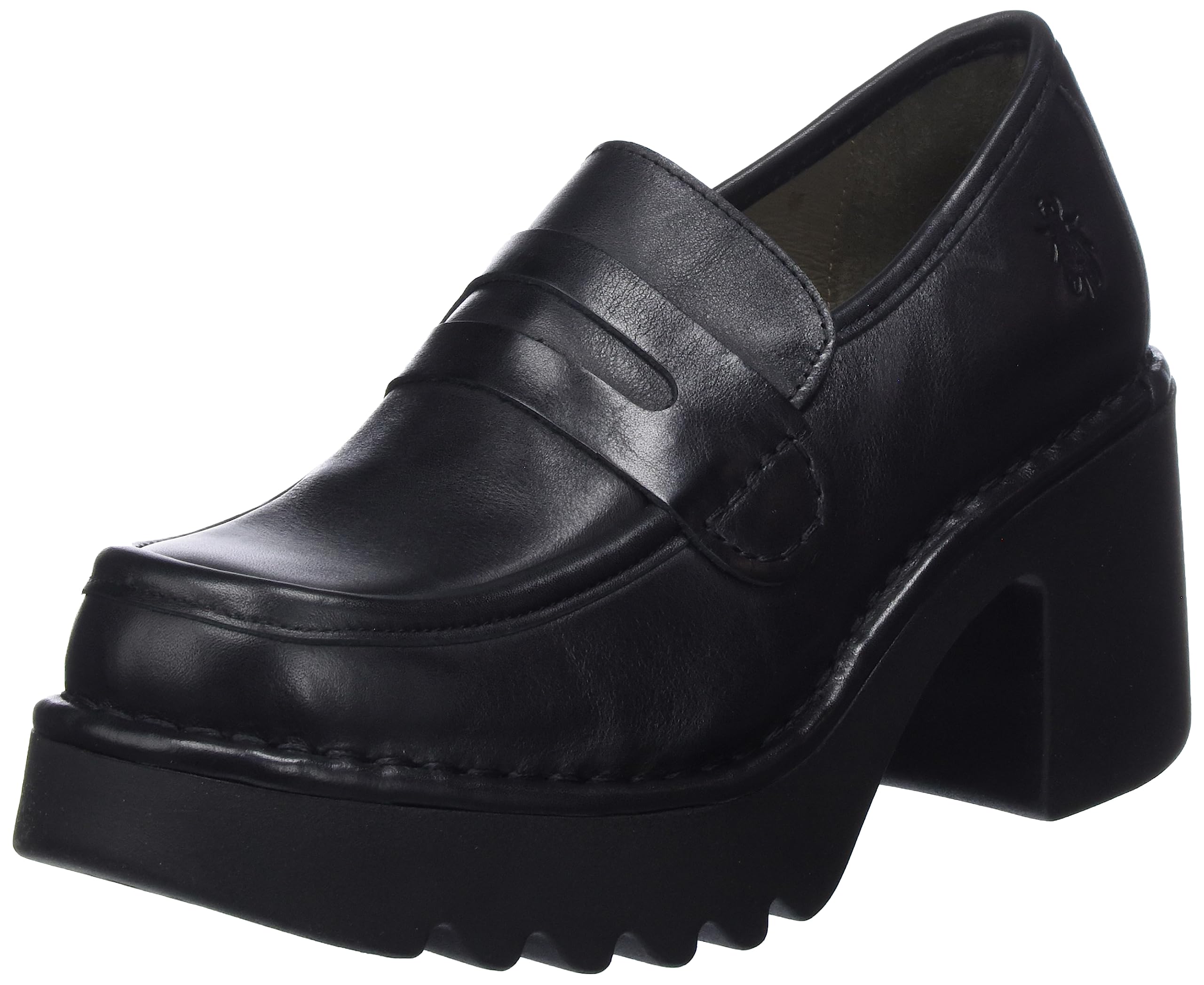 Fly London Women's MULY252FLY Loafer, Black, 7 UK