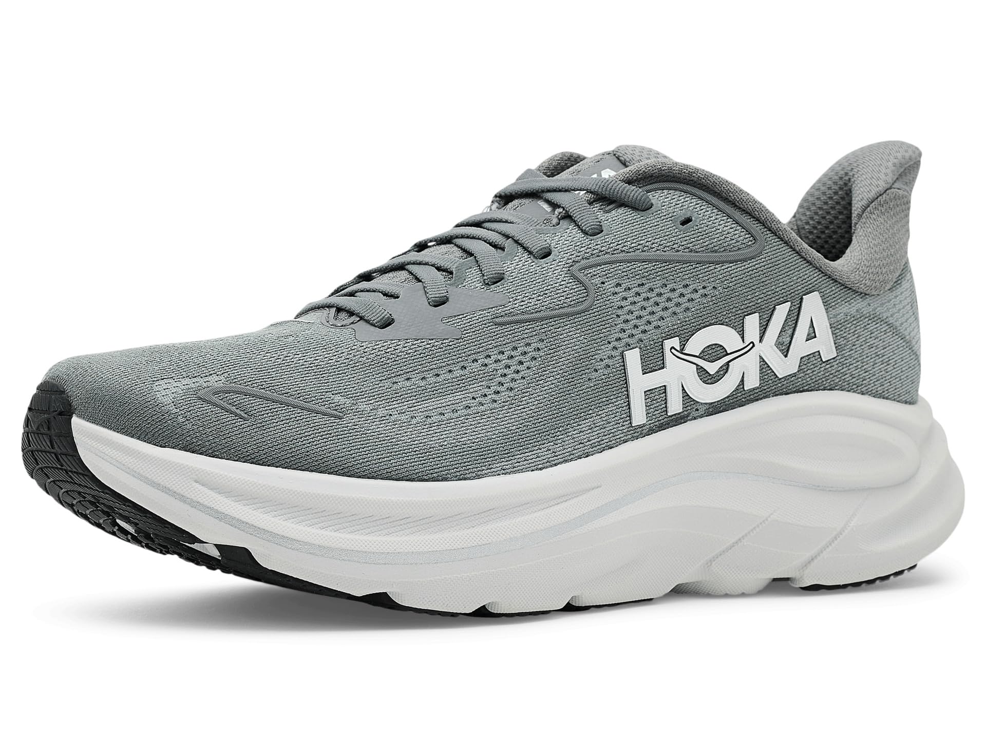 Hoka Men Clifton 10 Asteroid/Silver 8.5 Medium Image