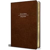 Santa biblia english español 聖書 NLT Bilingual Bible / Biblia bilingüe NLT/NTV (LeatherLike