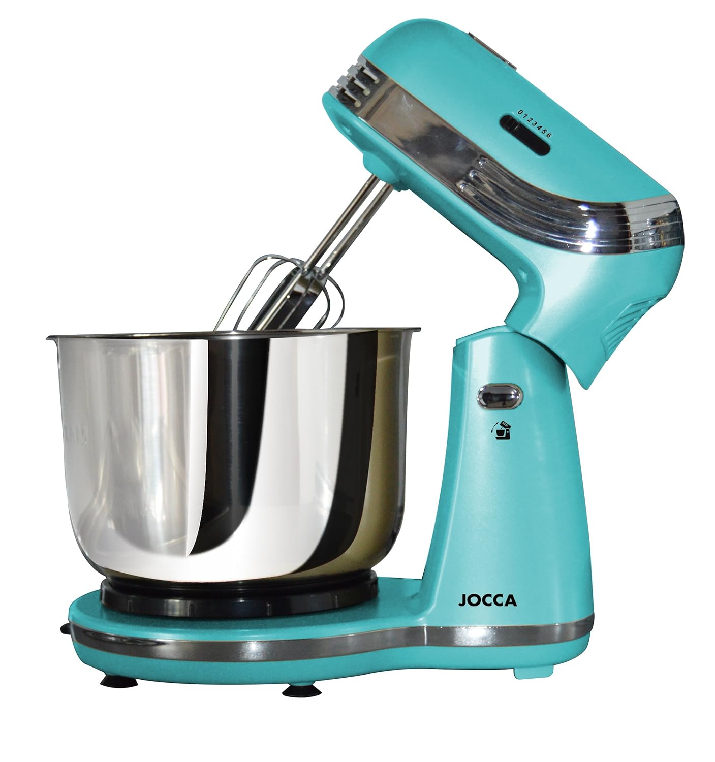 Jocca 5516A Batidora amasadora con varillas y bol de acero ...