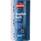 Haddar Kosher Salt 1 Pack (16oz) Rich Tasting Extra Coarse Sea Salt | Made in Italy | Good for Salt Grinders