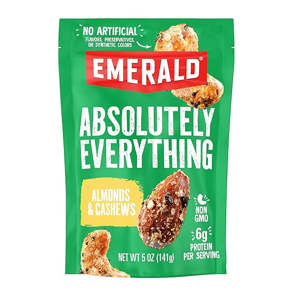 EMERALD NUTS ABSOLUTELY EVERYTHING ALMONDS & CASHEWS (1-PACK)...