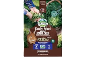 Oxbow Animal Health Garden Select Adult Rabbit Food, Garden-Inspired Recipe for Adult Rabbits, No Soy or Wheat, Non-GMO, Made in The USA, 8 Pound Bag