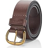 Carhartt womens Bridle Leather Debossed Keeper Belt