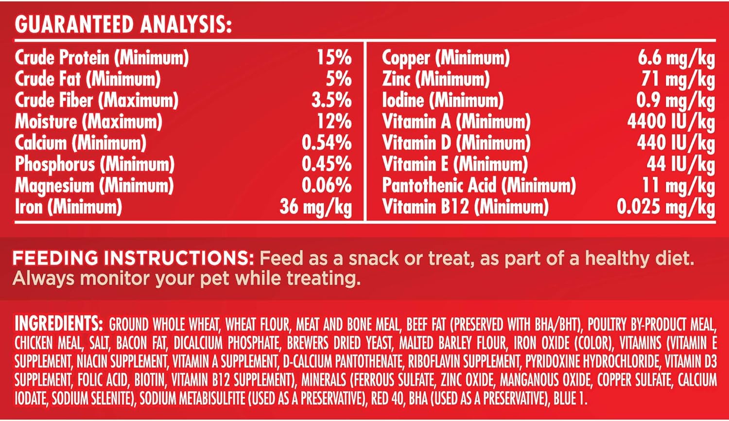 MilkBone Mini's Flavor Snacks Dog Treats for Dogs of All Sizes, 36 oz