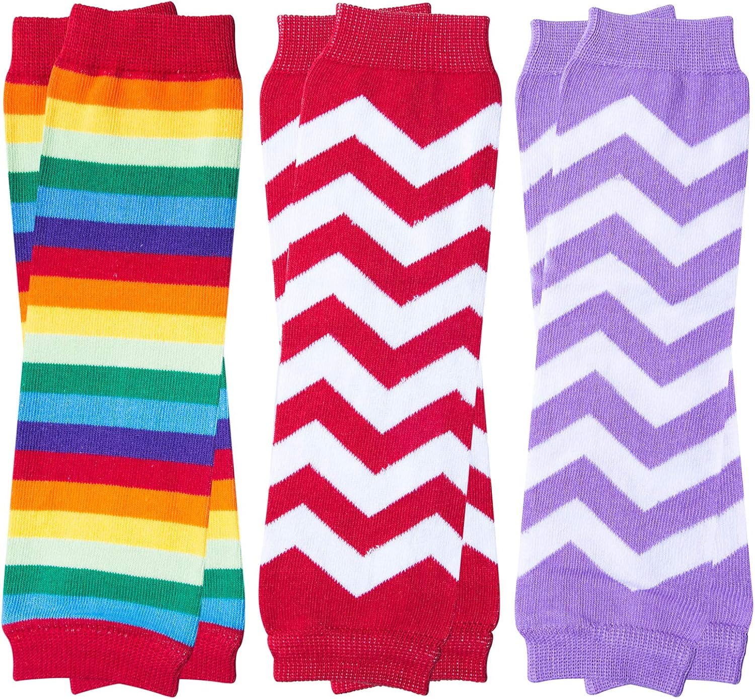 3 PCs Baby Leg Warmers, Toddler Leg Warmers for Girls and