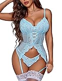 Avidlove Sexy Lingerie for Women Lace Babydoll with