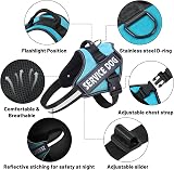 Belababy Soft No Pull Dog Harness Medium Reflective Breathable Adjustable view 3