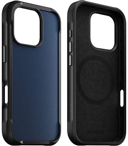 Amazon.com: NOMAD Modern iPhone 16 Pro Leather Case Black