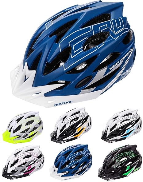 meteor® Fahrradhelm GRUVER Herren Damen Kinder-Helm MTB rollerhelm mädchen kinderfahrradhelm für Downhill rennradhelm Mountai