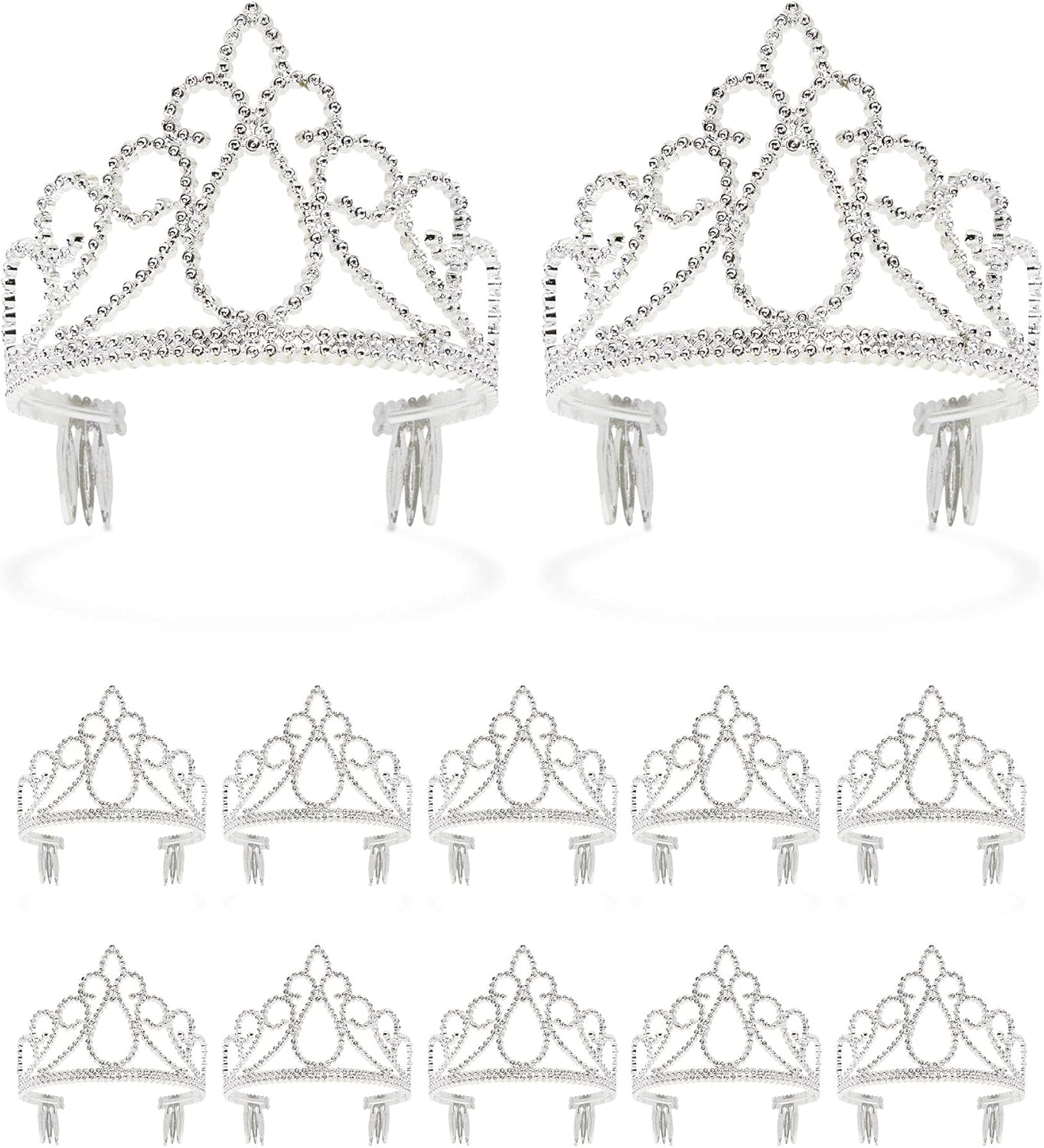 Princess Tiara Crowns for Girls and Birthday Party DressUp