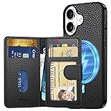 SHIELDON Genuine Leather Case for iPhone 16