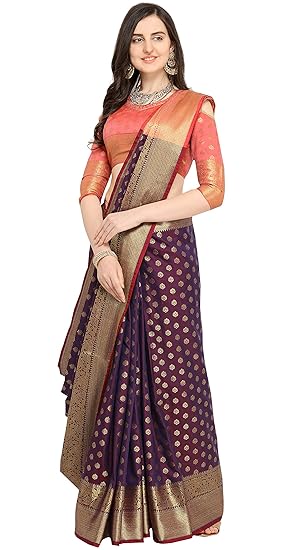 amazon banarasi saree