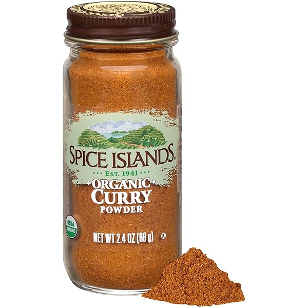 SPICE ISLANDS ORGANIC CURRY POWDER, 2.4 OUNCE
