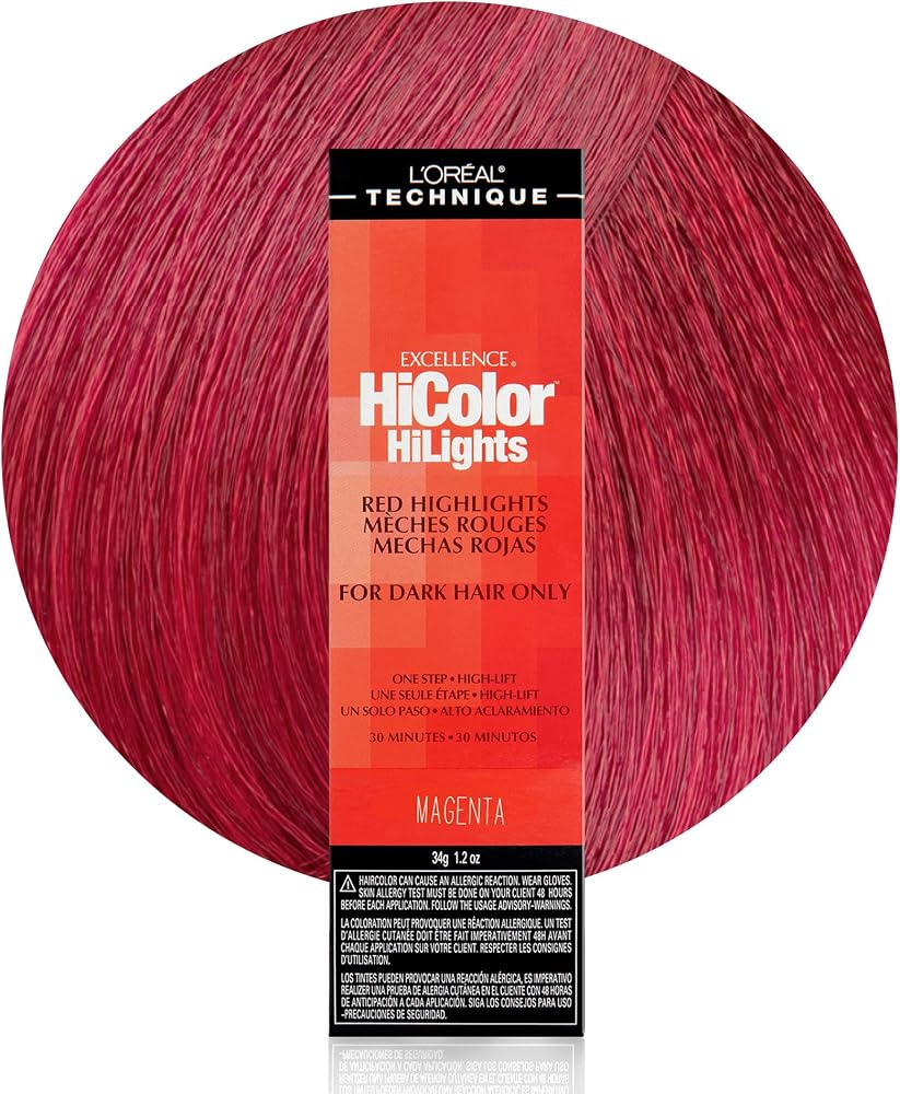 L'Oréal Technique HiColor Red HiLights Permanent Hair Color