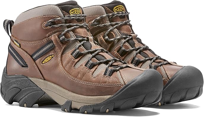 keen men's targhee ii mid waterproof hiking boot